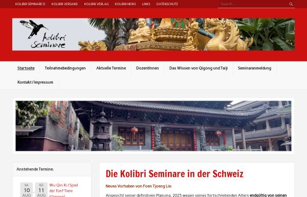 Kolibri-Seminare Schweiz