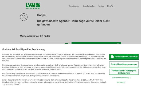 Vorschau von an-fischer.lvm.de, LVM-Versicherungen Anja Fischer