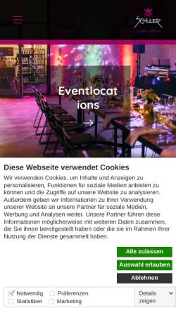 Vorschau der mobilen Webseite concept-catering.com, Schuler Party und Cateringservice GmbH