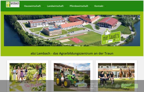 Vorschau von www.abzlambach.at, Agrar Bildungszentrum Lambach