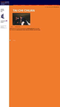 Vorschau der mobilen Webseite wudangschool.de, Wu Dang School