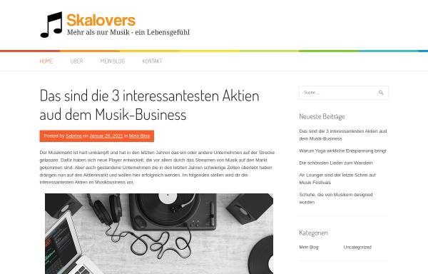 Vorschau von www.skalovers.de, SKAlovers.de