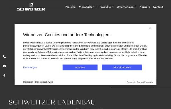 Vorschau von www.schweitzer.at, Schweitzer Ladenbau GmbH