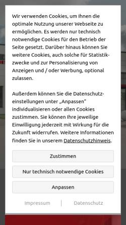 Vorschau der mobilen Webseite www.felshuesges.de, Fels + Hüsges GmbH