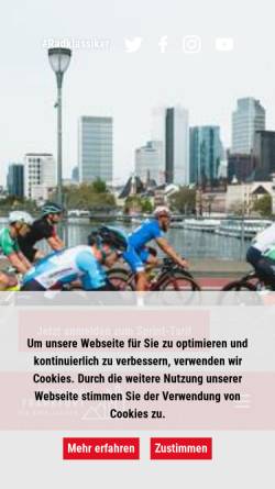 Vorschau der mobilen Webseite www.henninger-rennen.de, Rund um den Henninger Turm
