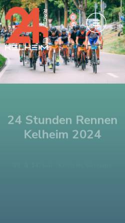 Vorschau der mobilen Webseite www.race-24.de, 24 Stunden Rennen Kelheim
