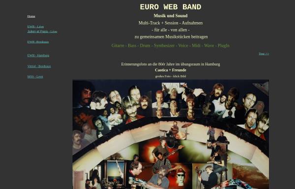 Vorschau von www.euro-web-band.de, Euro Web Band