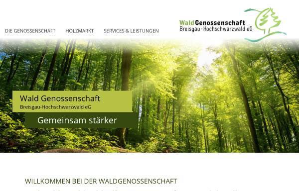 Vorschau von www.fbg-st-maergen.de, Forstbetriebsgemeinschaft St. Märgen