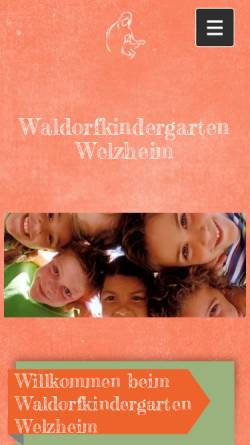 Vorschau der mobilen Webseite www.waldorfkindergarten-welzheim.de, Verein zur Förderung der Waldorfpädagogik Welzheimer Wald e.V.