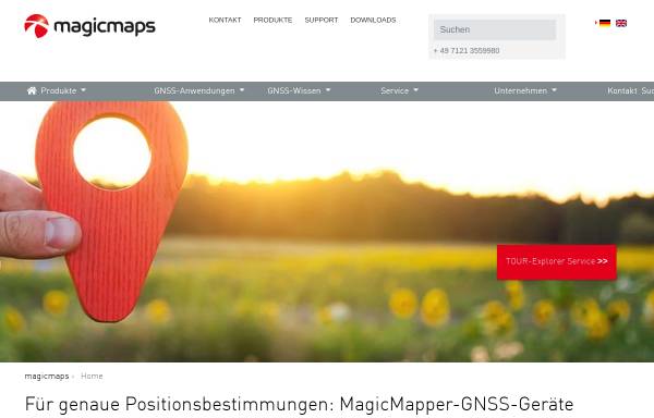 Vorschau von www.magicmaps.de, MagicMaps GmbH