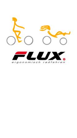 Vorschau der mobilen Webseite www.flux-fahrraeder.de, FLUX Fahrräder