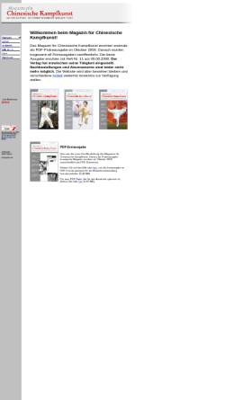 Vorschau der mobilen Webseite wuhun.de, Wuhun Magazin für chinesische Kampfkunst