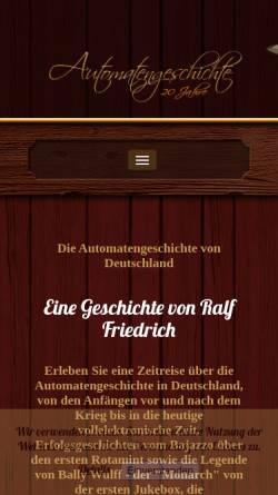 Automatengeschichte Deutschland by Ralf Friedrich