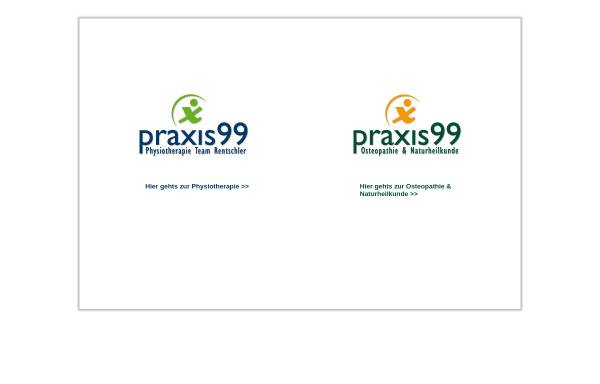 Vorschau von praxis99.de, Praxis 99 - Physiotherapie Team Rentschler