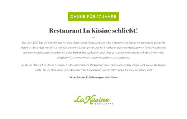 Vorschau von www.lakuesine.de, Restaurant La Küsine