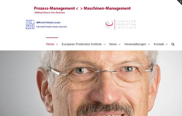 Vorschau von www.ippi.ch, IPPI Hoffmann GmbH, Industrie Projekte Projets Industriel