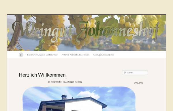 Vorschau von www.weingut-johanneshof.de, Weingut Johanneshof