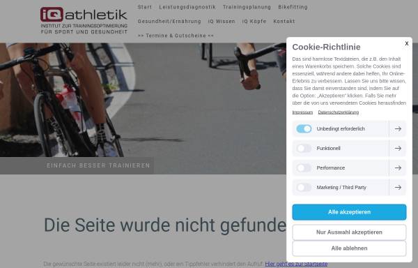 Vorschau von www.ehrlich-trainieren.de, Körpermasse und Krafttraining im Radsport