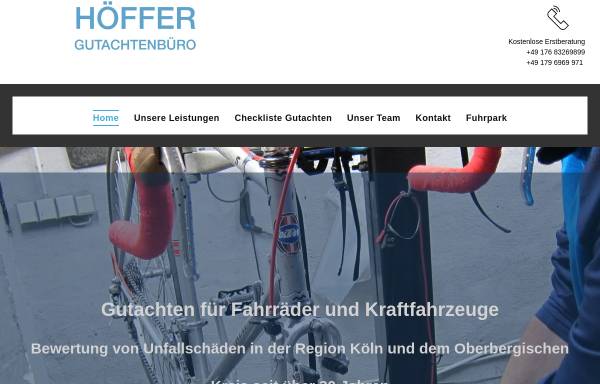 Vorschau von www.fahrrad-gutachten.de, Höffer, Rolf