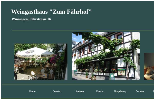 Vorschau von www.faehrhof-winningen.de, Weingasthaus 