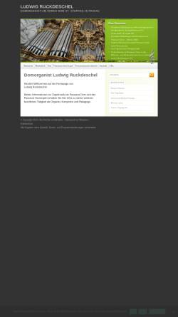 Vorschau der mobilen Webseite ludwig-ruckdeschel.de, Ruckdeschel, Ludwig