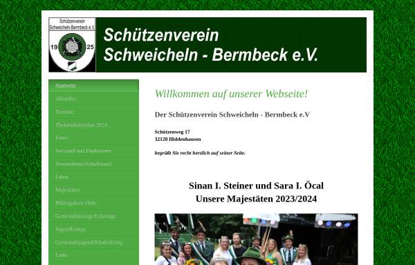 Vorschau von www.schuetzenverein-schweicheln.net, Schützenverein Schweicheln-Bermbeck e.V.