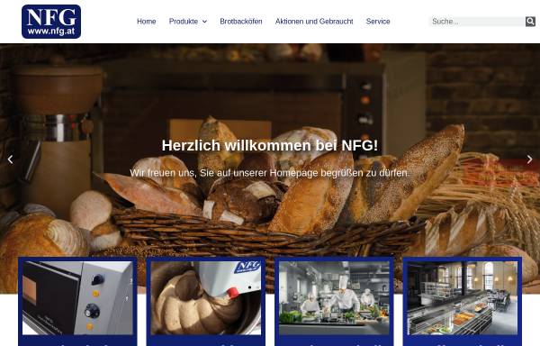 Vorschau von nfg.at, NFG Imbiss- und Gastrotechnik GmbH