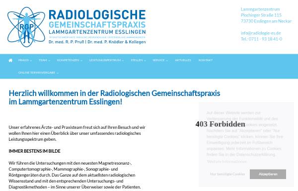 Radiologische Gemeinschaftspraxis