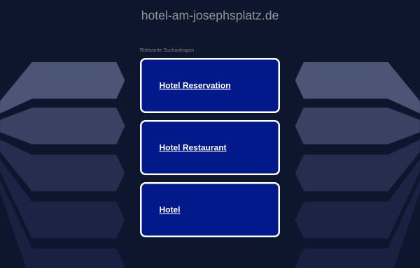 Vorschau von hotel-am-josephsplatz.de, Hotel am Josephsplatz GmbH