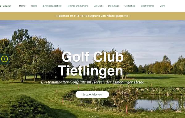Vorschau von www.tietlingen.de, Golfclub Tietlingen