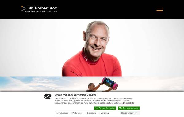 Vorschau von www.der-personal-coach.de, Norbert Kox