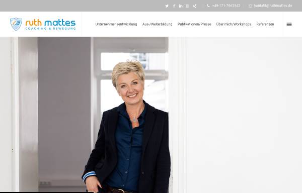 Vorschau von www.ruthmattes.de, Ruth Mattes