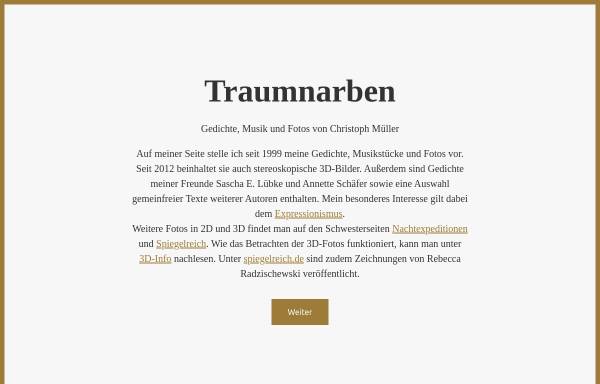 Vorschau von www.traumnarben.de, Müller, Christoph