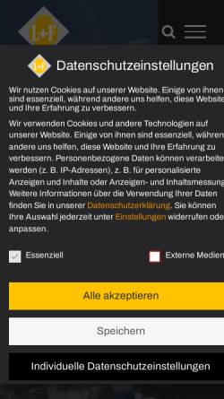 Vorschau der mobilen Webseite www.latoschik-fischer.de, Latoschik + Fischer