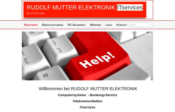 Vorschau von mutter-elektronik.de, Computer-Service Rudolf Mutter