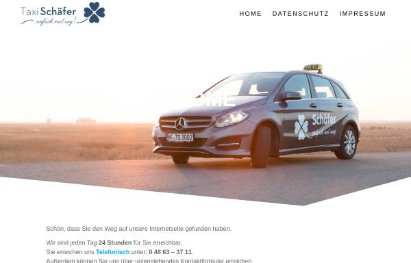 Vorschau von www.taxi-schaefer.de, Taxi Schäfer