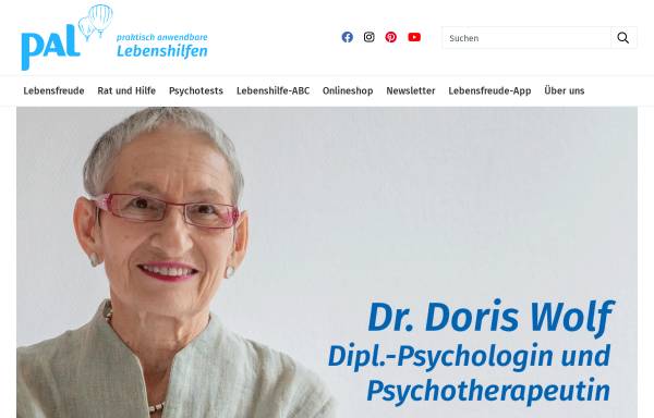 Vorschau von www.doriswolf.de, Verhaltenstherapie - Dr. Doris Wolf