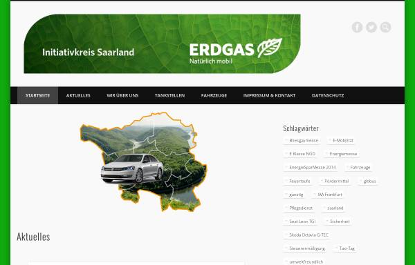 Vorschau von www.das-saarland-gibt-gas.de, Das Saarland gibt Gas e.V.