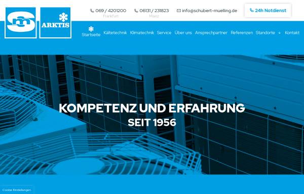 Vorschau von www.kaelte-brand.de, Kälte Klima Brand Meisterbetrieb