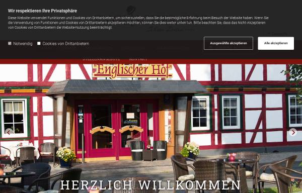 Vorschau von www.englischerhof.de, WM-Hotel Englischer Hof - Dirk Wasmund