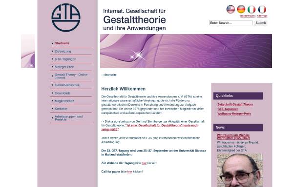 Vorschau von www.gestalttheory.net, Deutsche Arbeitsgemeinschaft für Gestalttheoretische Psychotherapie