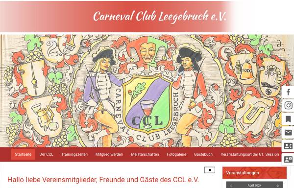 Vorschau von www.ccleegebruch.de, Carneval Club Leegebruch