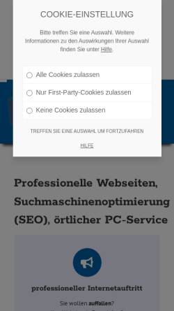 Vorschau der mobilen Webseite www.webseiten-und-mehr.de, Webseiten und Mehr
