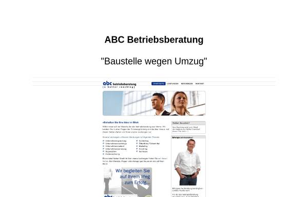 Vorschau von www.abc-betriebsberatung.de, ABC Betriebsberatung