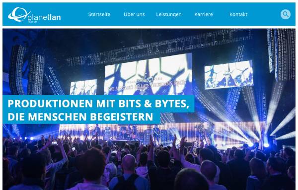 PlanetLAN GmbH - Technische Eventagentur für neue Medien