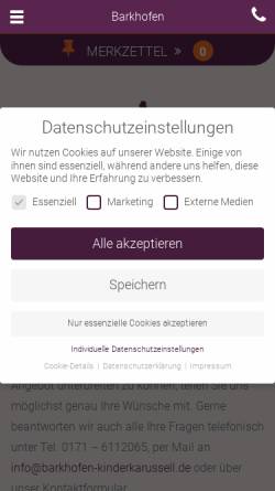 Barkhofen - Kinderkarusselle