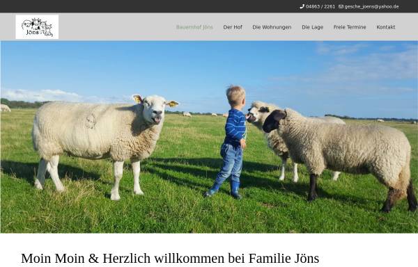 Vorschau von web.bauernhof-joens.de, Bauernhof Jöns