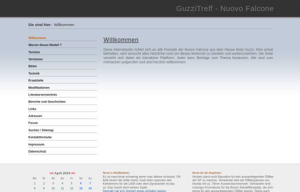 Vorschau von www.guzzitreff.de, GuzziTreff - Nuovo Falcone