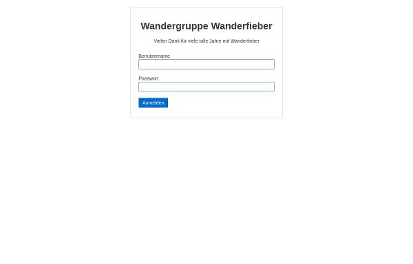 Vorschau von www.wanderfieber.de, Unterwegs mit der Wandergruppe Wanderfieber
