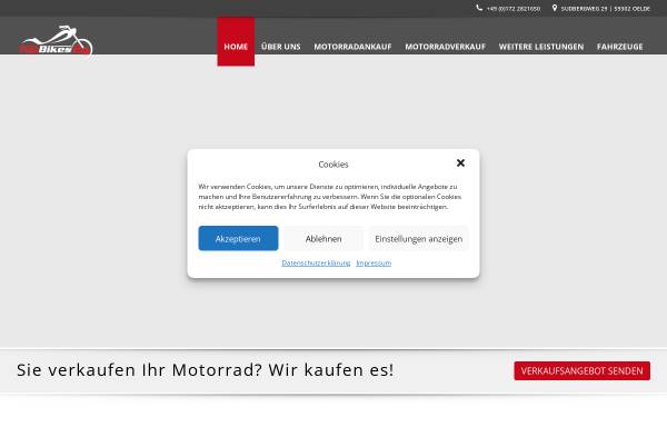 Vorschau von www.topbikes24.de, Gebrauchtmotorradhandel Sehring
